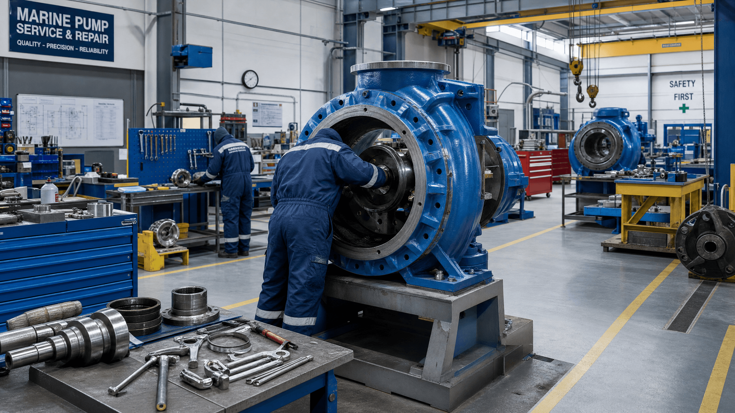 Pump repair and maintenance